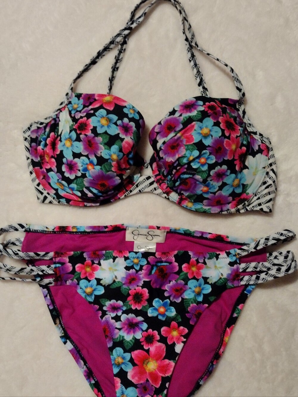 Jessica Simpson Two Piece Swimsuit